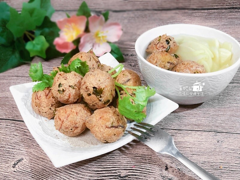 烹飪筆記│豆干丸子,葷素都可以的豆干變化料理