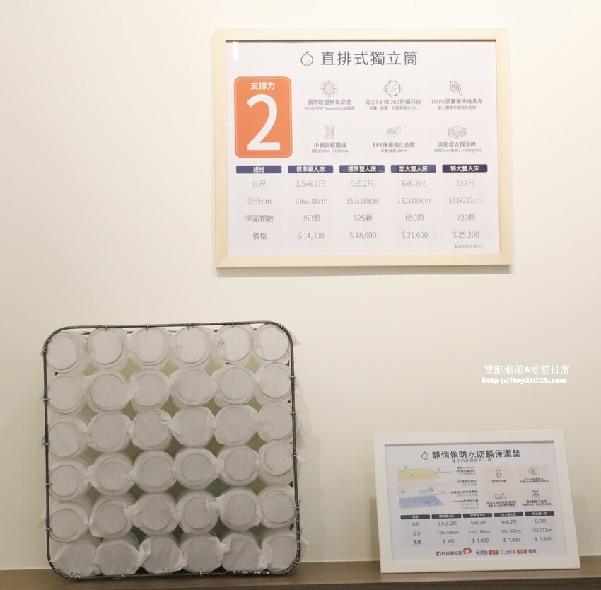 高雄舒適好睡床墊推薦 – 橘家床墊針對東方人身形體重設計不同的獨立筒床墊