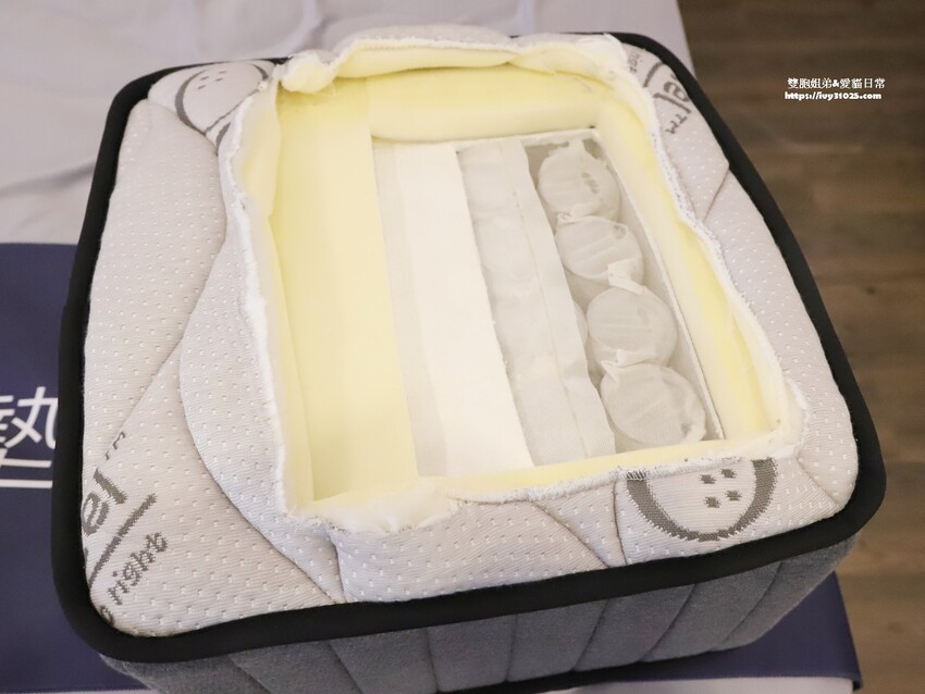 高雄舒適好睡床墊推薦 – 橘家床墊針對東方人身形體重設計不同的獨立筒床墊