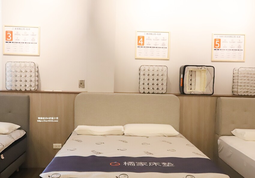 高雄舒適好睡床墊推薦 – 橘家床墊針對東方人身形體重設計不同的獨立筒床墊