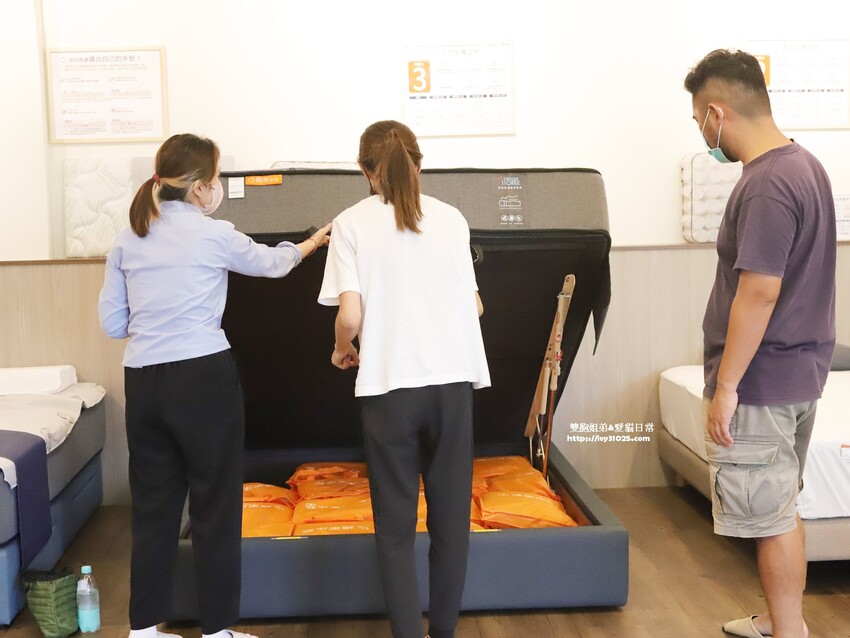 高雄舒適好睡床墊推薦 – 橘家床墊針對東方人身形體重設計不同的獨立筒床墊