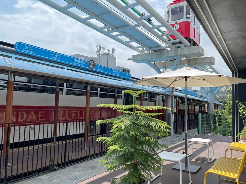 ◎【(釜山必玩) 海雲台 Blueline Park 天空膠囊、海濱列車】超熱門！假日一定要預約，否則坐不到！