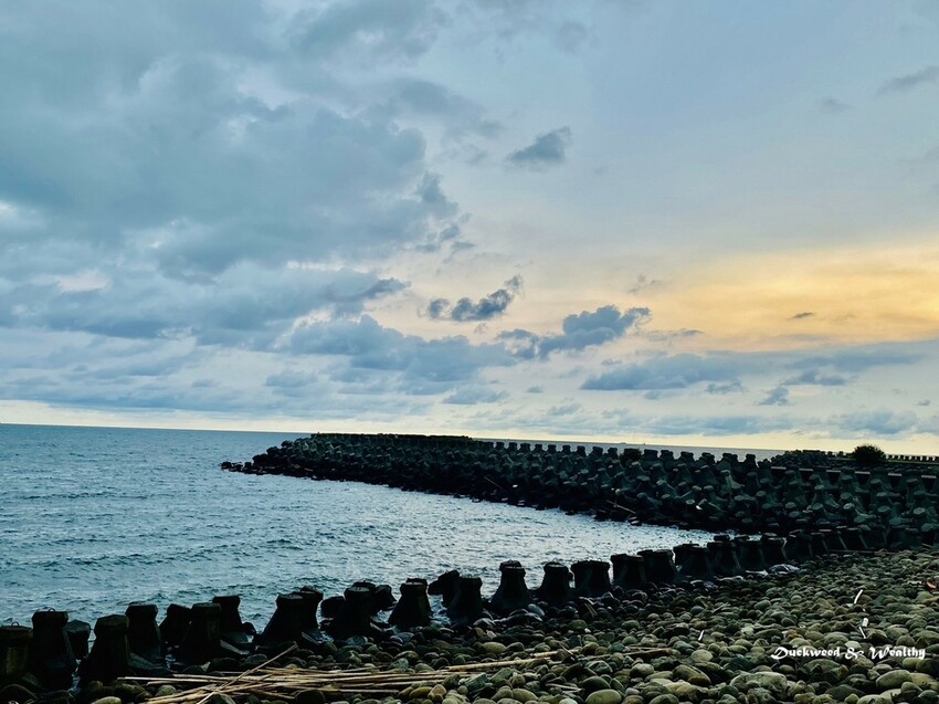 【台南景點】台江四草海堤「台江阿嬤」∣漂流木藝術地景創作∣「吾海吾江」台江最熱門的打卡景點∣