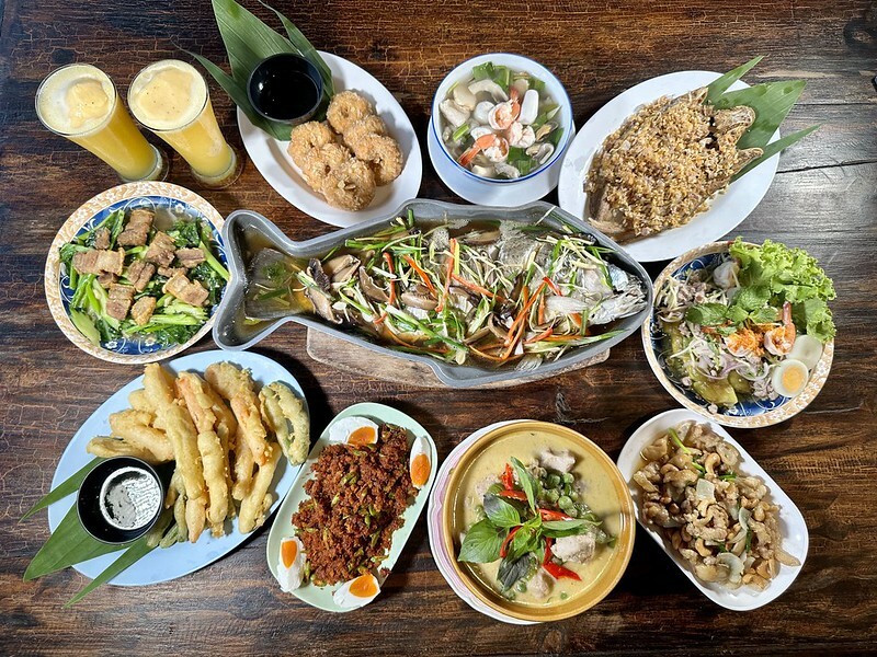 【亞洲，泰國，Ayutthaya】大城美食phae krung kao restaurant（ร้านอาหารแพกรุงเก่า）。(2023米其林推薦餐