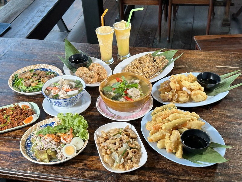 【亞洲，泰國，Ayutthaya】大城美食phae krung kao restaurant（ร้านอาหารแพกรุงเก่า）。(2023米其林推薦餐