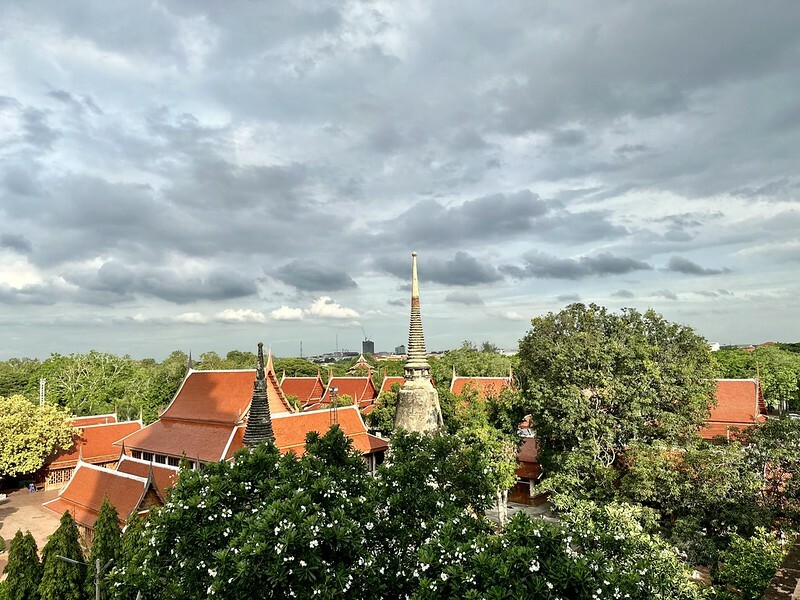 【亞洲，泰國，大城】 大城（Ayutthaya）保存最完整的古老寺廟~崖差蒙空寺（大勝利吉祥寺/Wat Yai Chaiyamo