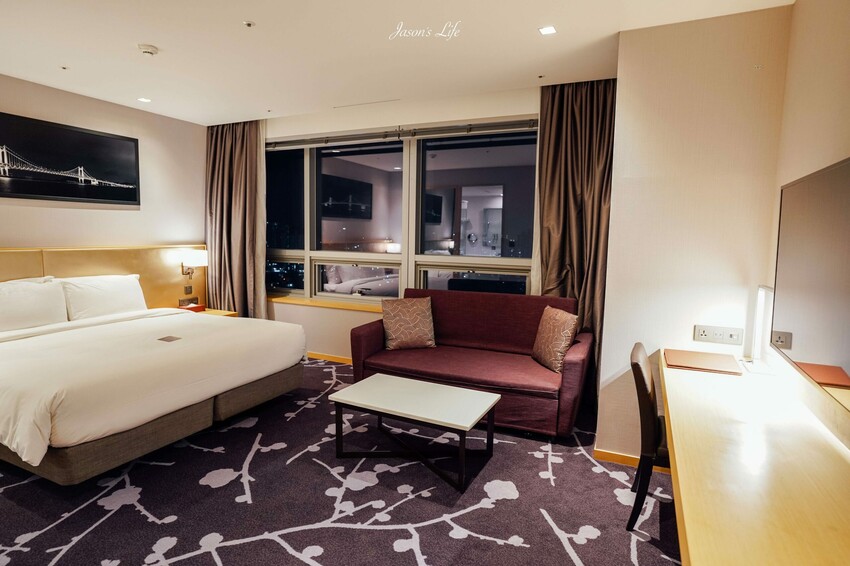 【韓國釜山|住宿】Avani Central Busan Hotel。近國際金融中心地鐵站,商務型飯店,一樓有24小時emart,方