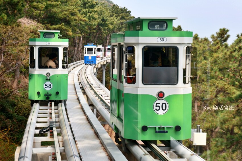 韓國釜山海雲台藍線公園一日遊｜海雲台天空膠囊列車＆海岸小火車交通資訊.票價.搭乘方式