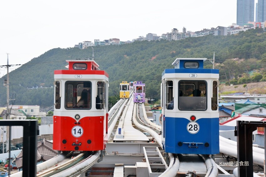 韓國釜山海雲台藍線公園一日遊｜海雲台天空膠囊列車＆海岸小火車交通資訊.票價.搭乘方式