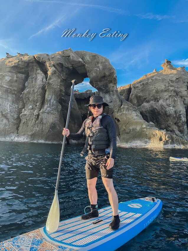 【深澳】象鼻岩SUP日出團｜ODoor專業戶外探險團隊，探索東北角之美，北部SUP立槳推薦 - 貪吃猴的幻想