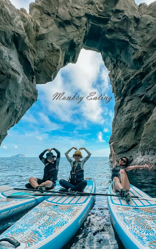 【深澳】象鼻岩SUP日出團｜ODoor專業戶外探險團隊，探索東北角之美，北部SUP立槳推薦 - 貪吃猴的幻想