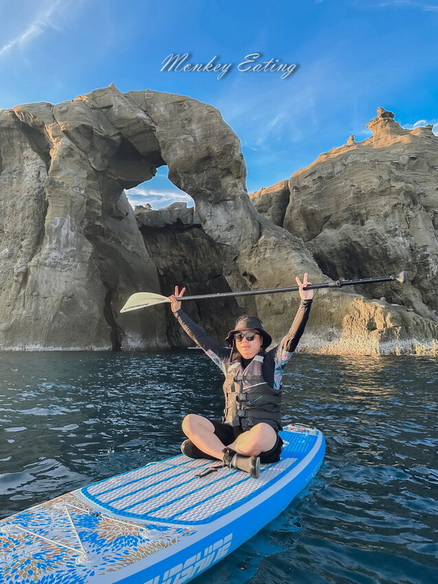 【深澳】象鼻岩SUP日出團｜ODoor專業戶外探險團隊，探索東北角之美，北部SUP立槳推薦 - 貪吃猴的幻想