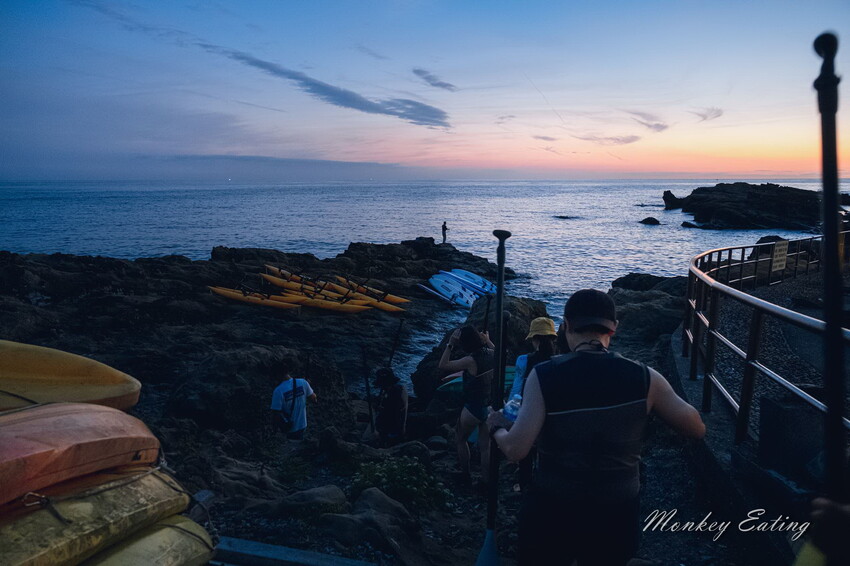 【深澳】象鼻岩SUP日出團｜ODoor專業戶外探險團隊，探索東北角之美，北部SUP立槳推薦 - 貪吃猴的幻想