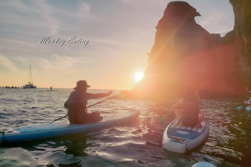 【深澳】象鼻岩SUP日出團｜ODoor專業戶外探險團隊，探索東北角之美，北部SUP立槳推薦 - 貪吃猴的幻想