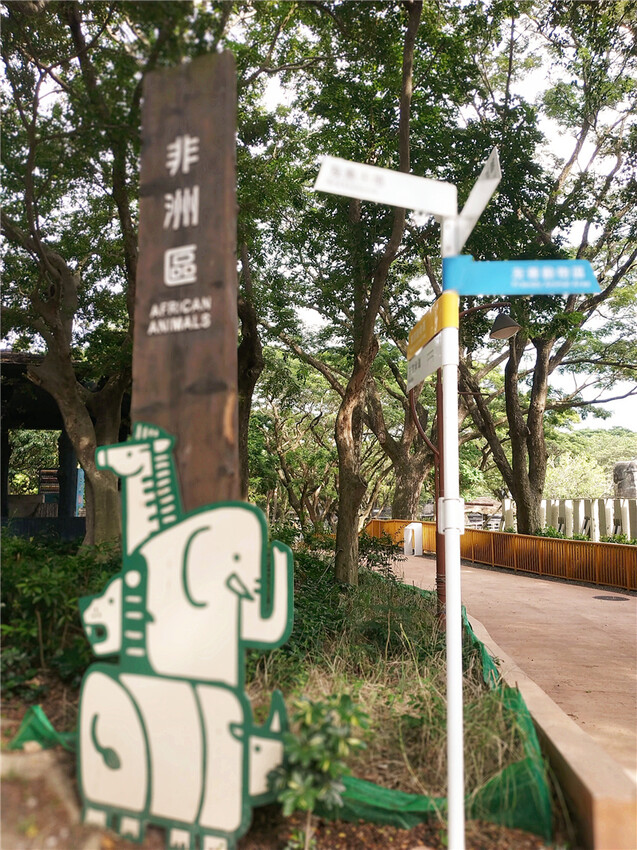 旅遊｜重新開張高雄壽山動物園一日遊  ，新建天空橋看水豚