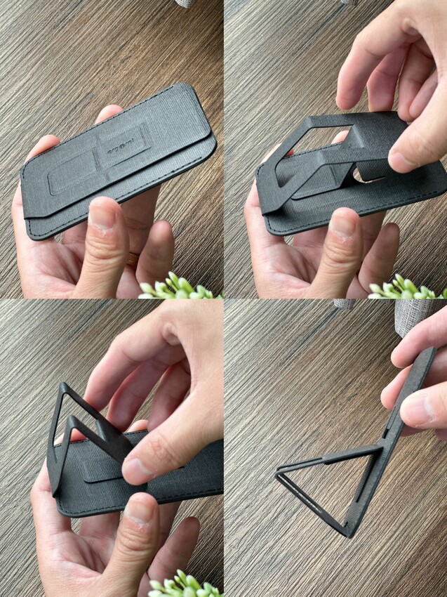 追劇神隊友!Ares磁吸手機卡夾支架|4種使用模式|厚度只有5mm|易推卡夾防盜刷!最多可容納2張卡片|不干擾無線充電 - 萍姐愛分享