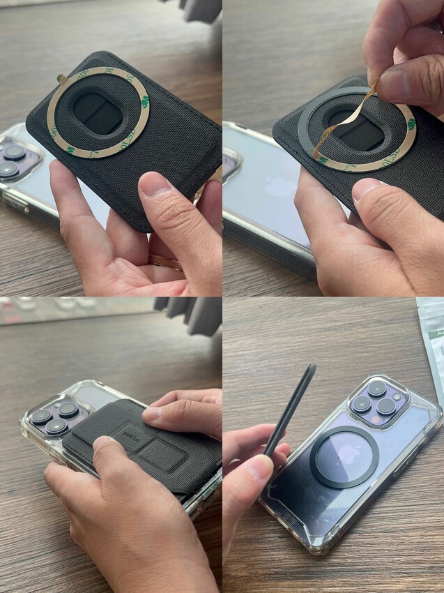 追劇神隊友!Ares磁吸手機卡夾支架|4種使用模式|厚度只有5mm|易推卡夾防盜刷!最多可容納2張卡片|不干擾無線充電 - 萍姐愛分享