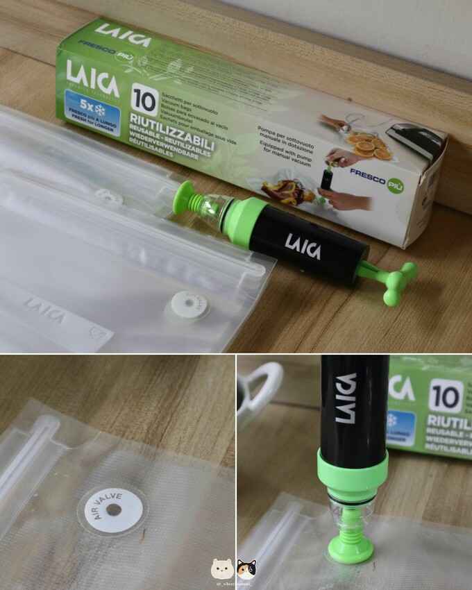 全台線上|LAICA萊卡舒肥料理棒．自己在家輕鬆做舒肥健康餐! 雞胸肉意想不到的鮮嫩多汁!真空夾鏈袋易保存、重複使用!