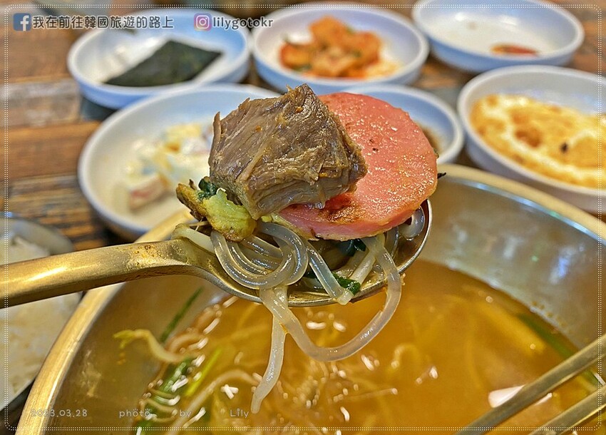 57)慶尚北道．慶州｜好吃平價的牛肉湯飯，白飯.火腿.煎蛋免費吃到飽，慶州高速巴士站旁的37年傳統慶州市場湯飯 @我在前往韓國旅遊的路上