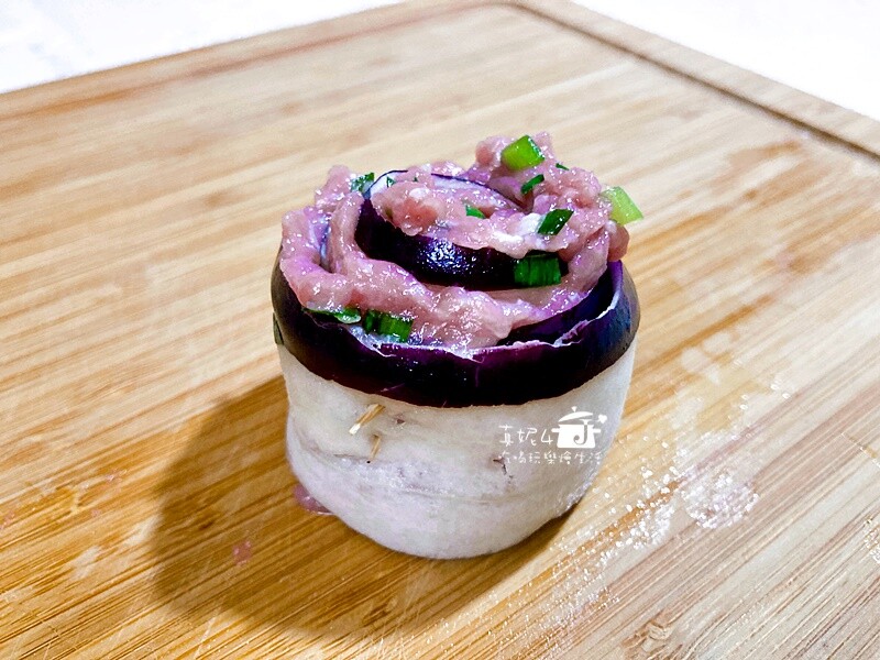 烹飪筆記│炸茄子肉捲，好吃茄子外酥裡嫩