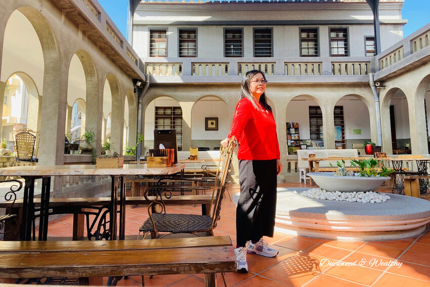 【台南將軍】「方圓美術館」文青景點|圓拱迴廊融合中西建築|徜徉在藝術展品中|