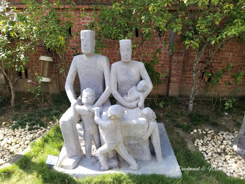 【台南將軍】「方圓美術館」文青景點|圓拱迴廊融合中西建築|徜徉在藝術展品中|