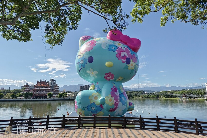 「2023桃園地景藝術節－龍潭展區」流於膚淺與讓人失望的巨大Hello Kitty展出！主辦單位真的有思考客家精神