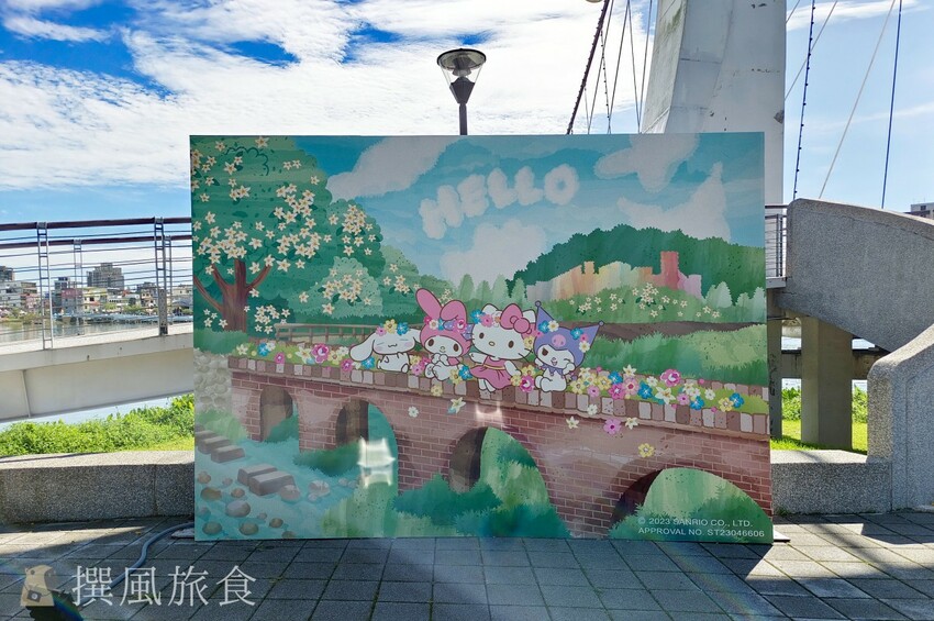 「2023桃園地景藝術節－龍潭展區」流於膚淺與讓人失望的巨大Hello Kitty展出！主辦單位真的有思考客家精神