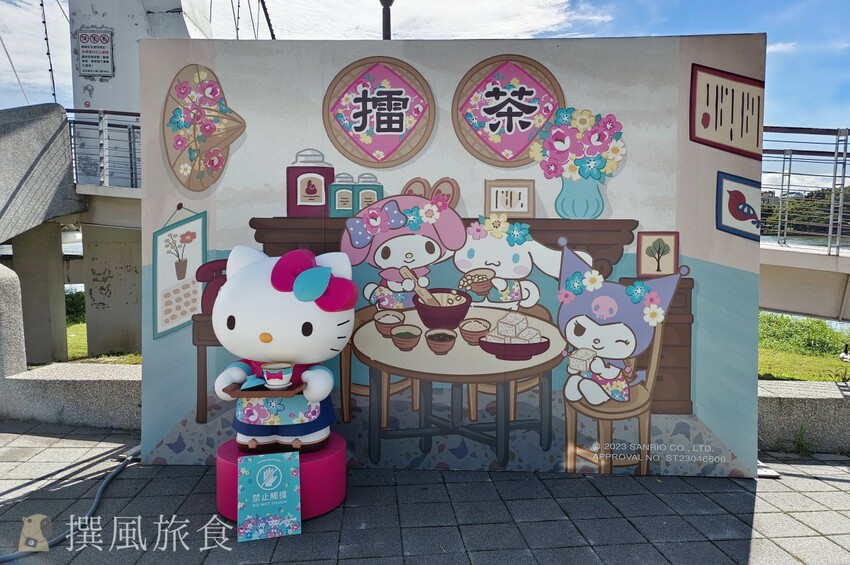 「2023桃園地景藝術節－龍潭展區」流於膚淺與讓人失望的巨大Hello Kitty展出！主辦單位真的有思考客家精神