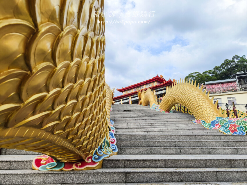 南投。中寮》金龍山法華寺。長達110米的亞洲最大金龍雕像