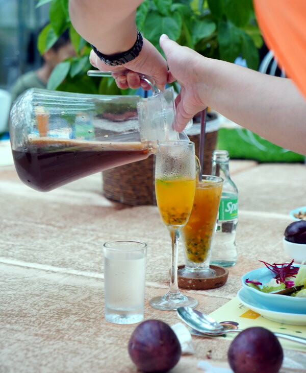 【埔里】台一生態休閒農場．愛上百香藤蔓宴! 療癒的下午茶時光~