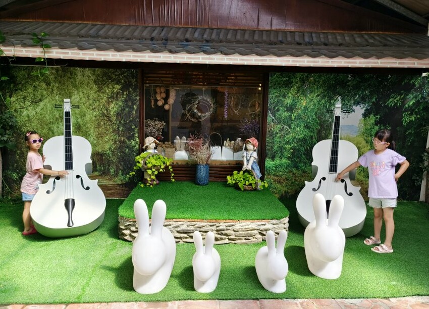 【埔里】台一生態休閒農場．愛上百香藤蔓宴! 療癒的下午茶時光~