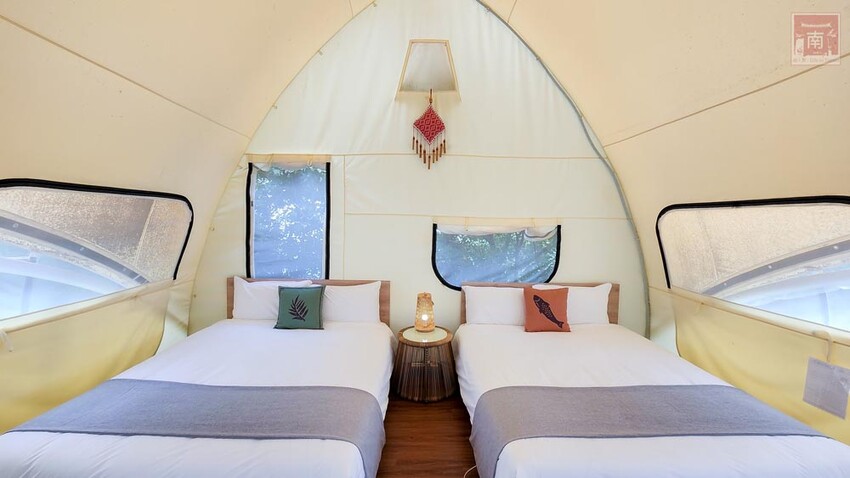 【新竹住宿】隱身在雲霧中白蘭部落豪華露營，一泊二食加迎賓小點，晚餐帶入民住民元素和食材，還有泰雅族獵徑尋根體驗~蟬說：霧繞 - 南人幫