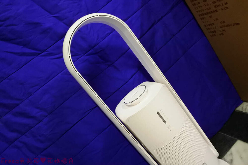 生活家電【白酷咪MAO air cool-Mist 3in1清淨保濕無葉風扇】無扇葉親子家庭必備！九段風速沁涼一夏！清淨空氣＋涼風扇＋室內保濕一台搞定 - Fresa芙芮莎♥莎旅憶食