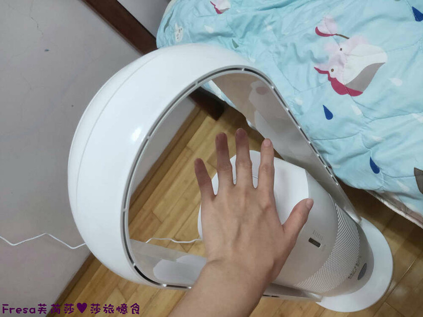 生活家電【白酷咪MAO air cool-Mist 3in1清淨保濕無葉風扇】無扇葉親子家庭必備！九段風速沁涼一夏！清淨空氣＋涼風扇＋室內保濕一台搞定 - Fresa芙芮莎♥莎旅憶食