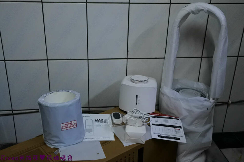 生活家電【白酷咪MAO air cool-Mist 3in1清淨保濕無葉風扇】無扇葉親子家庭必備！九段風速沁涼一夏！清淨空氣＋涼風扇＋室內保濕一台搞定 - Fresa芙芮莎♥莎旅憶食