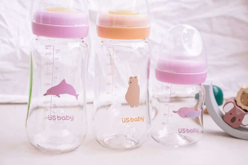 US baby優生嬰兒奶瓶 |新生兒奶瓶推薦，防脹氣、好拿握奶瓶挑選材質首選！ - 艾薇覓食趣