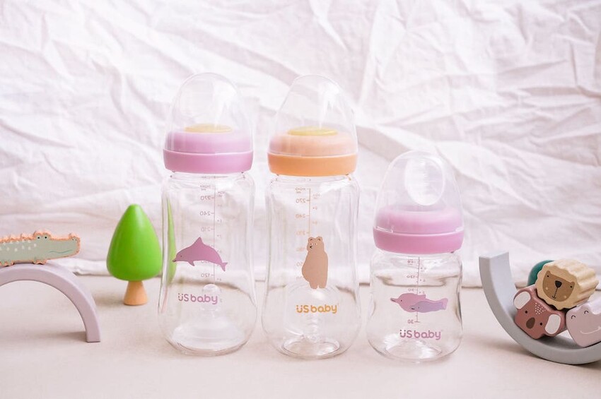 US baby優生嬰兒奶瓶 |新生兒奶瓶推薦，防脹氣、好拿握奶瓶挑選材質首選！ - 艾薇覓食趣