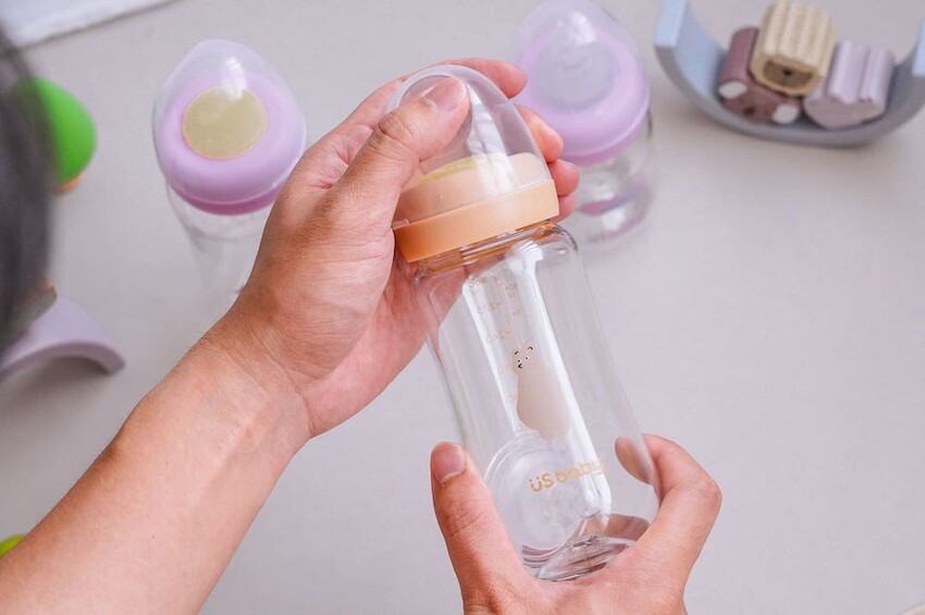 US baby優生嬰兒奶瓶 |新生兒奶瓶推薦，防脹氣、好拿握奶瓶挑選材質首選！ - 艾薇覓食趣