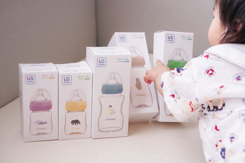 US baby優生嬰兒奶瓶 |新生兒奶瓶推薦，防脹氣、好拿握奶瓶挑選材質首選！ - 艾薇覓食趣