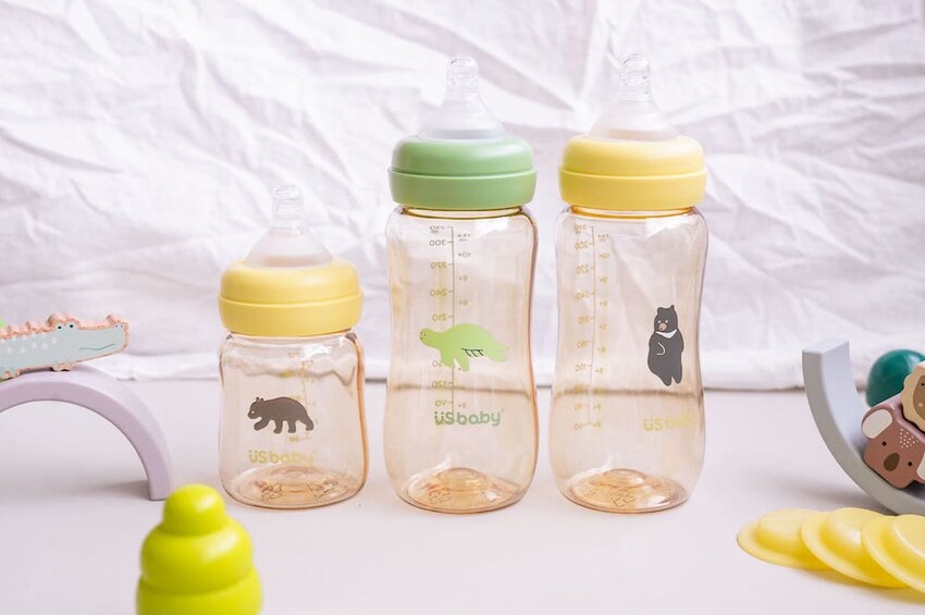 US baby優生嬰兒奶瓶 |新生兒奶瓶推薦，防脹氣、好拿握奶瓶挑選材質首選！ - 艾薇覓食趣
