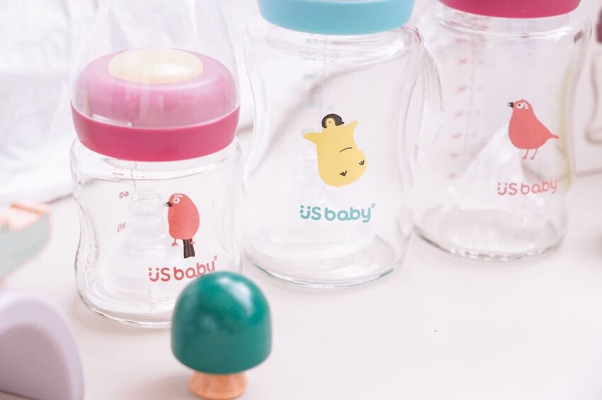 US baby優生嬰兒奶瓶 |新生兒奶瓶推薦，防脹氣、好拿握奶瓶挑選材質首選！ - 艾薇覓食趣