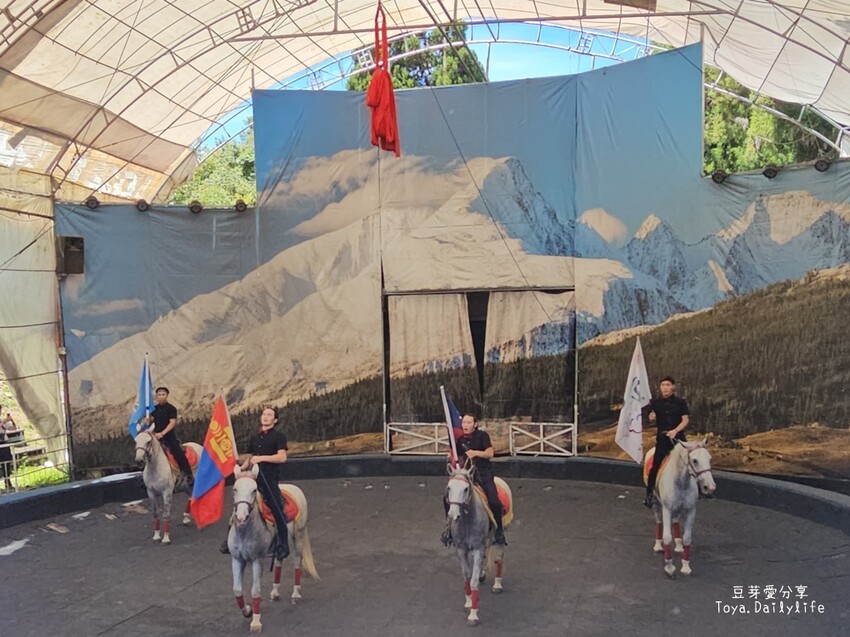 清境農場｜青青草原看綿羊秀及馬術秀 . 走走天空步道 . 逛逛小瑞士花園 🌱豆芽愛玩在南投