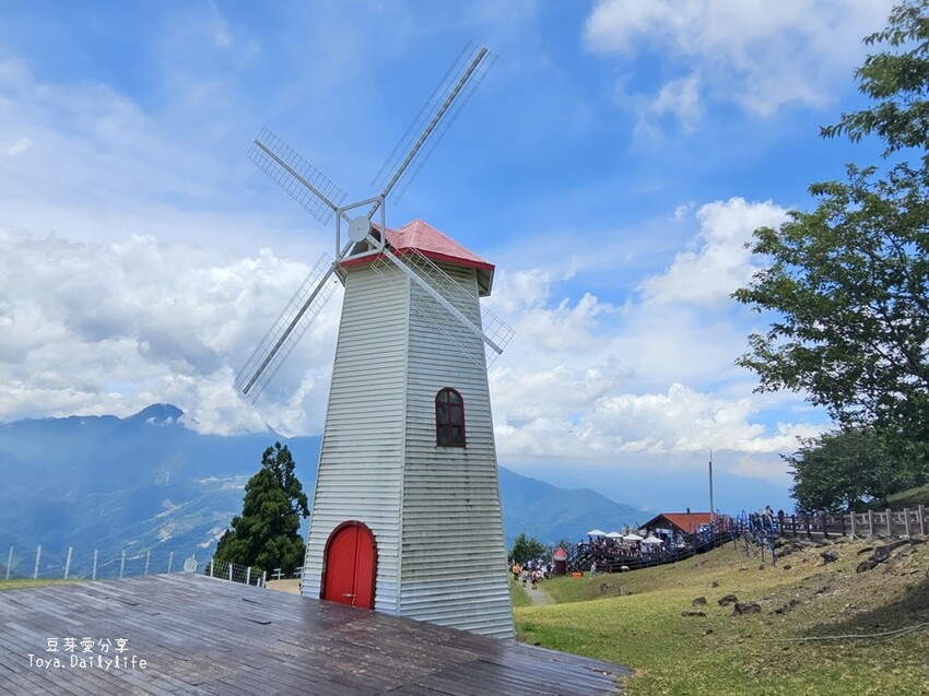 清境農場｜青青草原看綿羊秀及馬術秀 . 走走天空步道 . 逛逛小瑞士花園 🌱豆芽愛玩在南投