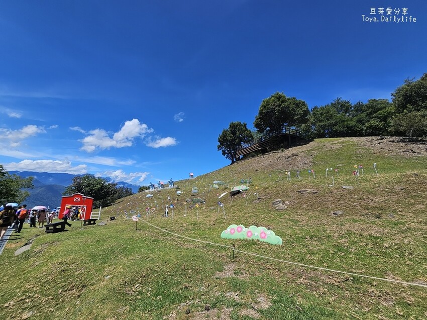 清境農場｜青青草原看綿羊秀及馬術秀 . 走走天空步道 . 逛逛小瑞士花園 🌱豆芽愛玩在南投