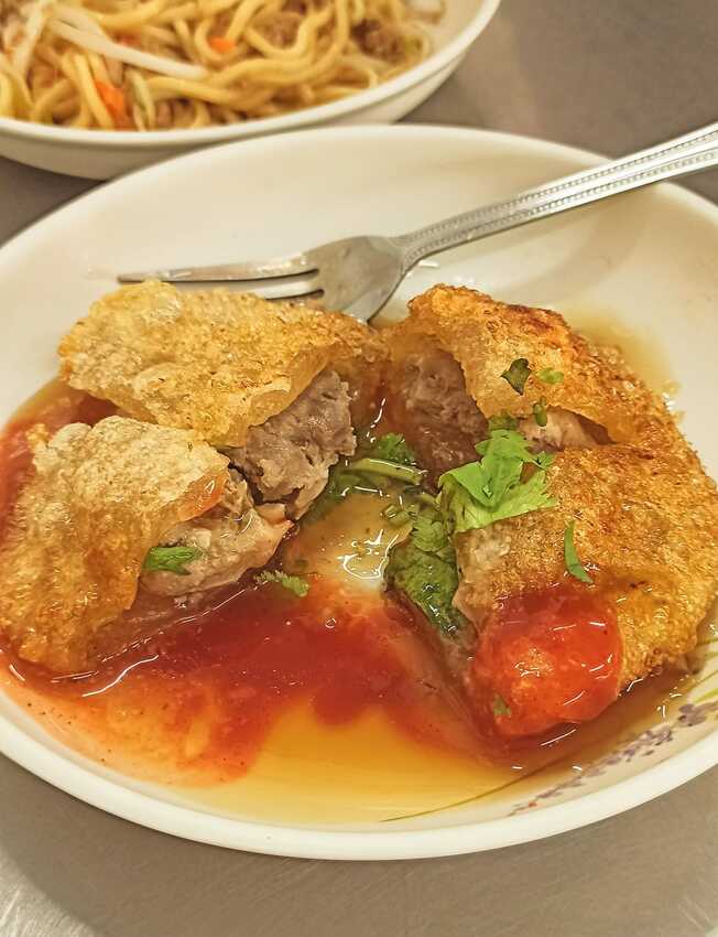 食記 - 高雄 鳳山區 郭家清蒸(脆皮)肉圓