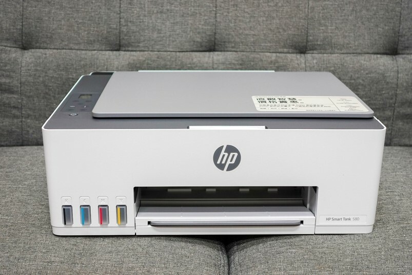 【開箱】HP Smart Tank 580 All-in-one印表機，快速方便高CP值，滿足家庭與工作室的需求！