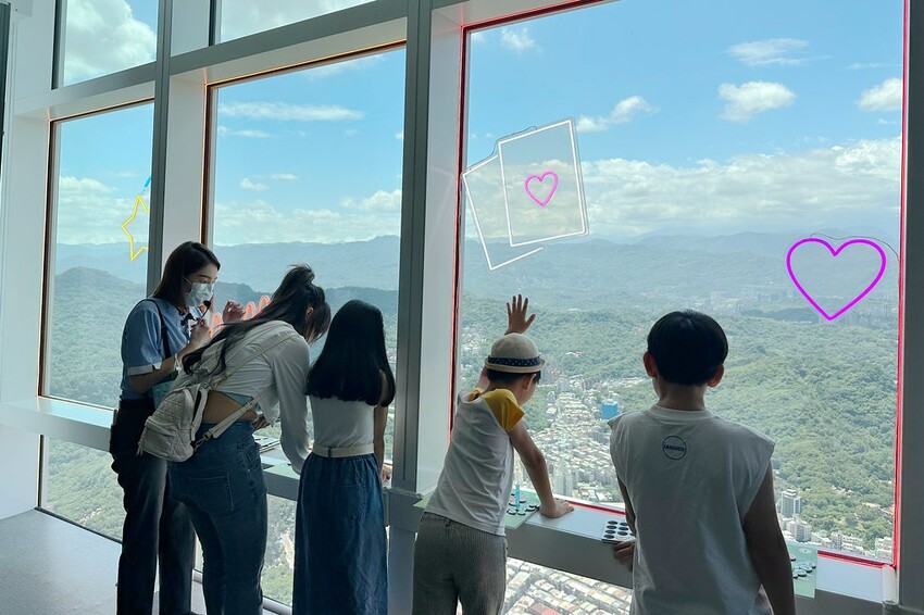 台北親子景點｜♥台北101F觀景台♥101F全新改裝,超夢幻雲端上的秘境花園、skyline天際線460、台北景點推薦