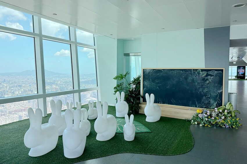 台北親子景點｜♥台北101F觀景台♥101F全新改裝,超夢幻雲端上的秘境花園、skyline天際線460、台北景點推薦