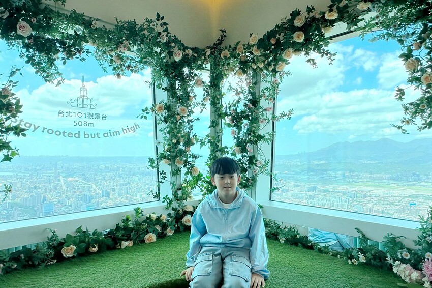 台北親子景點｜♥台北101F觀景台♥101F全新改裝,超夢幻雲端上的秘境花園、skyline天際線460、台北景點推薦